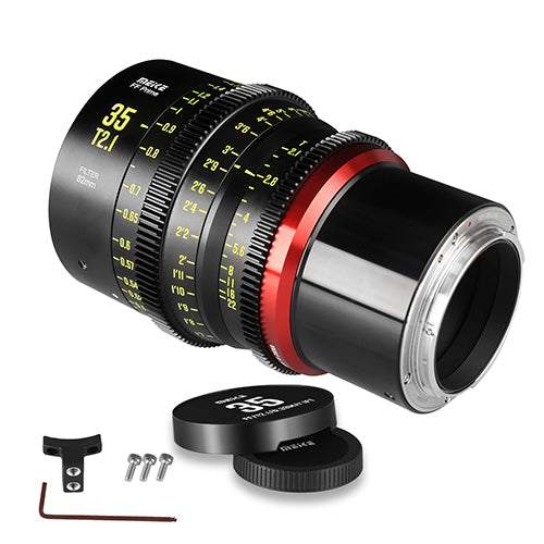 Meike 35mm T2.1 Full Frame Cinema Prime Lens (RF Mount)