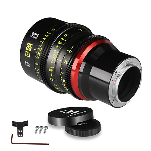 Meike 35mm Full Frame Cinema Prime Lens (E Mount) — Hot Rod