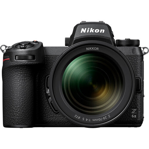 Nikon Z6 II Mirrorless Digital Camera with 24-70mm f/4 Lens — Hot