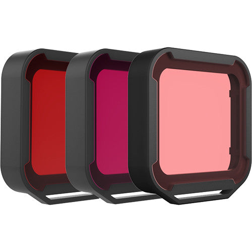 Polar Pro Aqua Filter 3-Pack with Hard Case for GoPro HERO5 Black