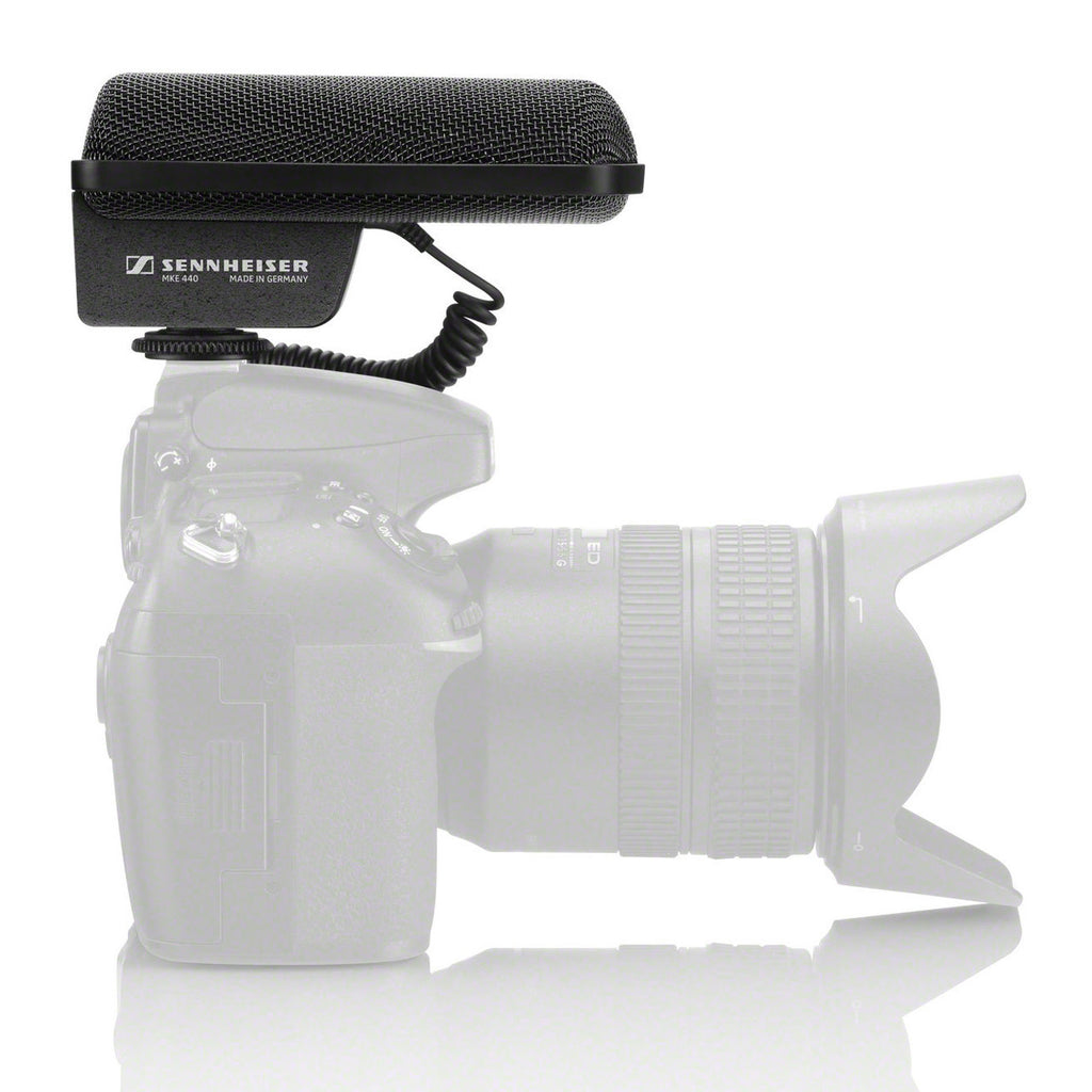 Sennheiser MKE 440 Compact Stereo Shotgun Microphone — Hot Rod Cameras
