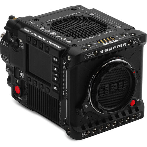 RED DIGITAL CINEMA V-RAPTOR 8K VV + 6K S35 Dual-Format DSMC3 Camera with Starter Pack (Canon RF, Black)