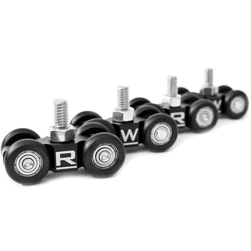 RigWheels MicroWheel Camera Dolly Wheels (4-Pack) — Hot Rod Cameras