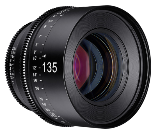 Rokinon Xeen 135mm T2.2 Lens with Canon EF Mount