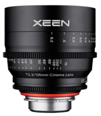 Rokinon Xeen 135mm T2.2 Lens with MFT Mount