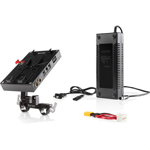 SHAPE D-Box Camera Power & Charger for Blackmagic URSA Mini/URSA Mini Pro (V-Mount)
