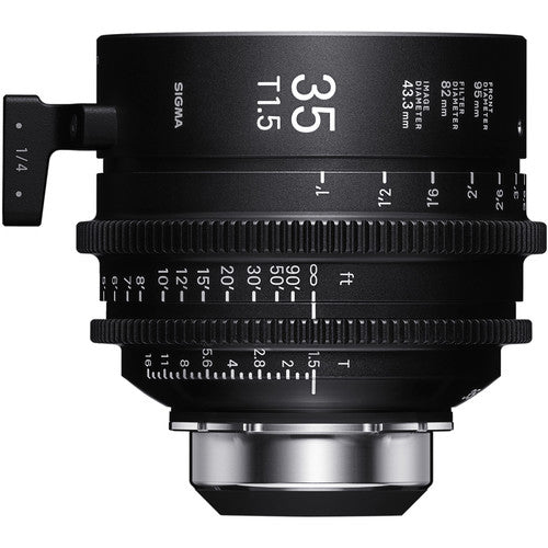 Sigma 35mm T1.5 FF High-Speed Art Prime 2 Lens with /i Technology (PL Mount, Feet)