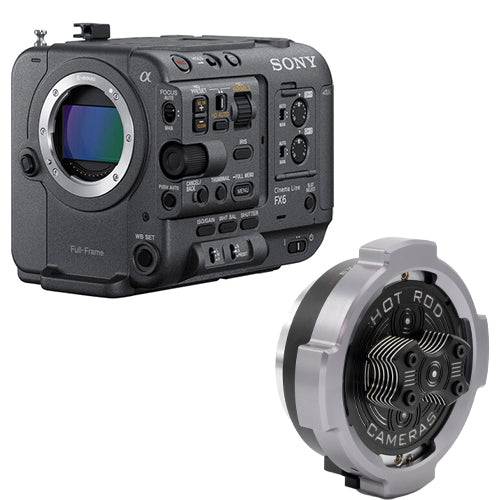 Sony FX6 Full-Frame Cinema Camera (Body Only) with Hot Rod Cameras PL