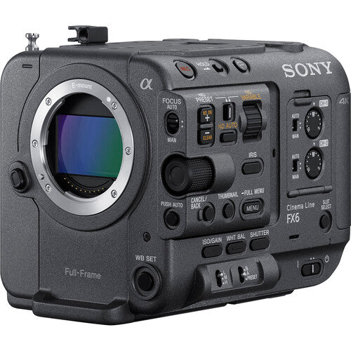 Sony FX6 Full-Frame Cinema Camera (Body Only) — Hot Rod Cameras