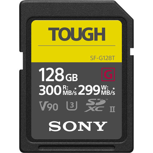 Sony 128GB SF-G Tough Series UHS-II SDXC Memory Card — Hot Rod Cameras