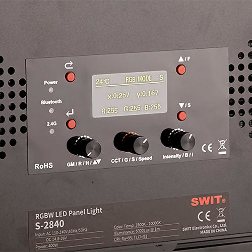 SWIT S-2840 RGBW Studio Panel LED Light