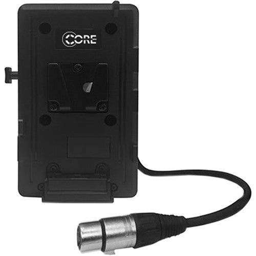 Core SWX VoltBridge V-Mount Plate with 4-Pin XLR and 2 Powertaps for LED Panels and iOS/Android