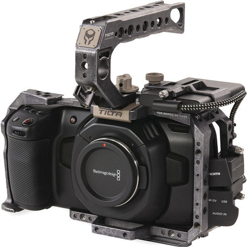 Tilta Camera Cage for Blackmagic Design Pocket Cinema Camera 4K/6K (Basic Kit, Tactical Gray)