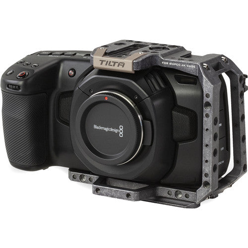 Tilta BMPCC4K Half Camera Cage (Tactical Gray) — Hot Rod Cameras