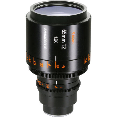 Vazen 65mm T2 1.8x Anamorphic Lens (MFT Mount, Amber)