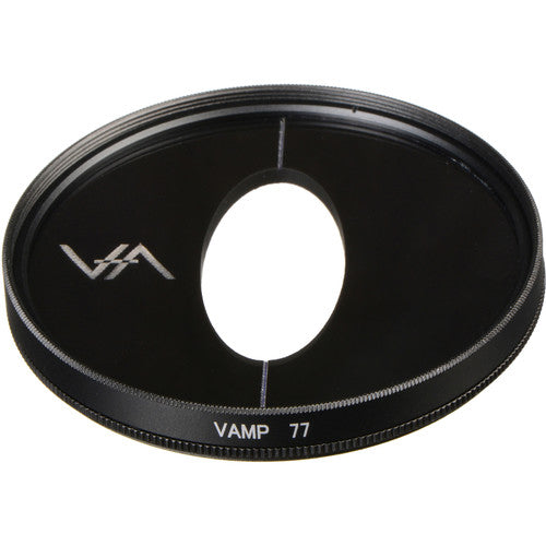 Vid-Atlantic 77mm Anamorphic Bokeh Filter with 72-77mm Step-Up Ring