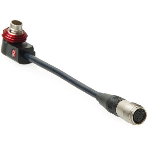 Zacuto Right Angle Extension Cable for Canon 18-80 Lens (6")