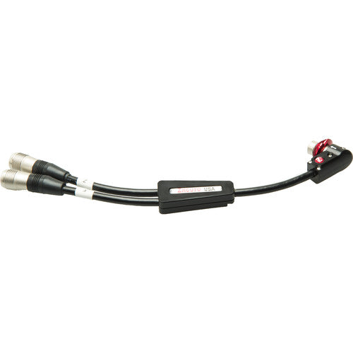 Zacuto Zoom and Focus Control Y Cable for Canon 18-80 Lens (9")