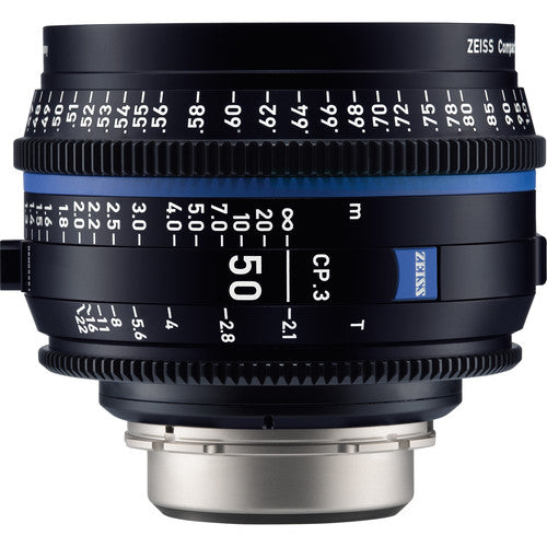Zeiss CP.3 50mm T2.1 Compact Prime Lens (Canon EF Mount)