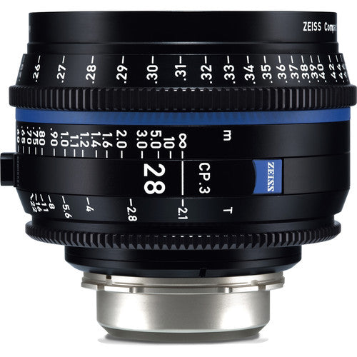 Zeiss CP.3 28mm T2.1 Compact Prime Lens (Sony E Mount)