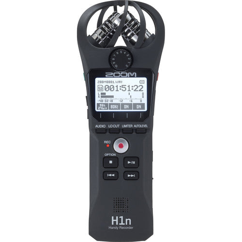 Zoom H1n Digital Handy Recorder (Black)